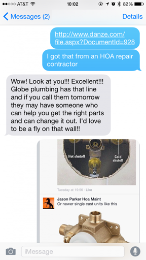 Power of Help 3 SMS conversation